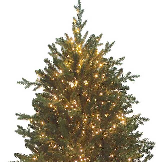 7.5-Foot Pre-Lit Warm White LED Noble Fir Tree - Other Accents - 3