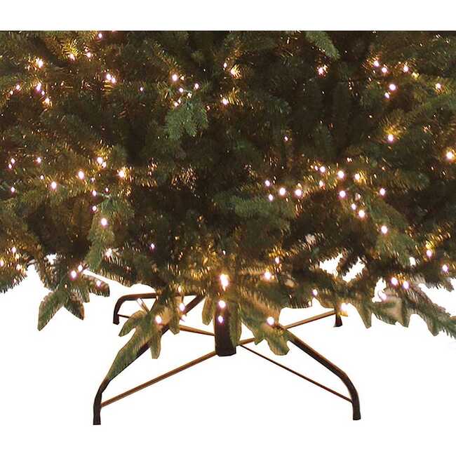 7.5-Foot Pre-Lit Warm White LED Noble Fir Tree - Other Accents - 4