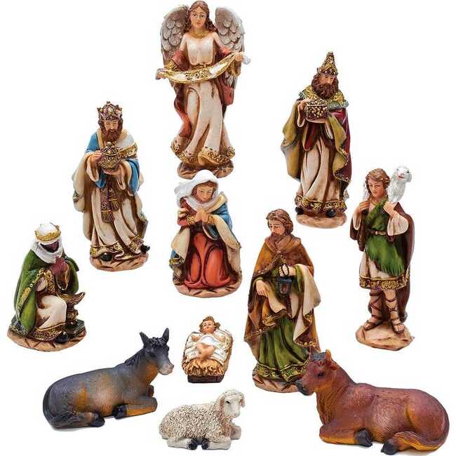 6-Inch Nativity Set with 11 Figures