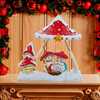 7.3-Inch Merry Little Mushroom Nativity Table Piece - Other Accents - 3