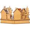 7.08-Inch Battery-Operated Village Musical LED House with Motion - Other Accents - 4