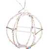 6-Inch RGB LED Foldable Metal Sphere - Other Accents - 5