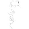 6-Foot 66-Light Gumball LED White Garland - Garlands - 1 - thumbnail