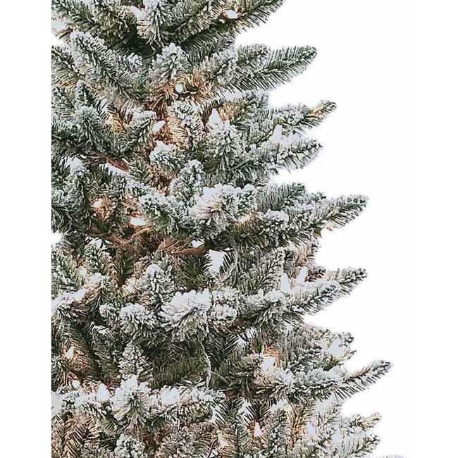 6-Foot Pre-Lit Snow Pine Tree - Other Accents - 2
