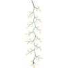 6-Foot Green Garland with 48 Warm White LED Lights and White Ball - Other Accents - 1 - thumbnail