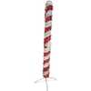 6-Foot Pre-Lit Red and White LED Tinsel Candy Cane - Other Accents - 2