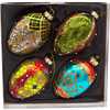 65MM Glass Egg Ornaments, 4 Piece Set - Ornaments - 1 - thumbnail