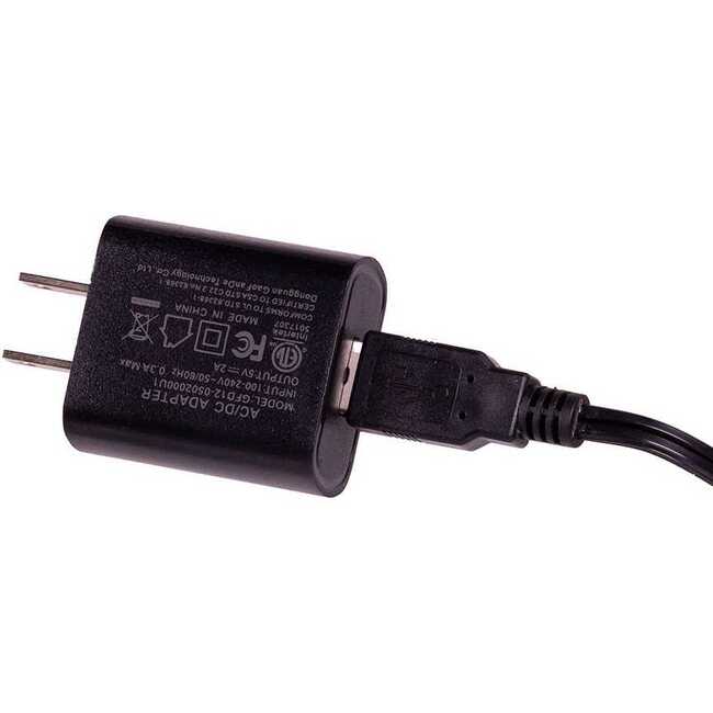 6-Foot USB Power Extension Cord+ with Black Wire and 6 Ports - Other Accents - 4