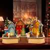 7.08-Inch Battery-Operated Village Musical LED House with Motion - Other Accents - 7