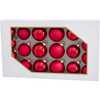 60-80MM Shiny and Matte Red Glass Ball Ornaments, 20-Piece Set - Ornaments - 1 - thumbnail