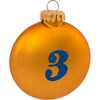 65MM Glass 12 Days Of Christmas Glass Ball Ornaments, 12-Piece Boxed Set - Ornaments - 3