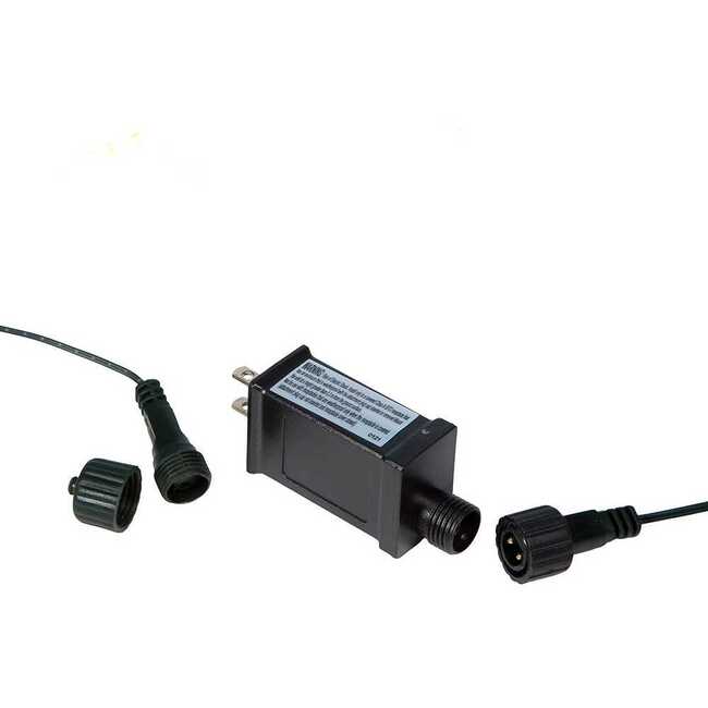 6-Foot Green Garland with 48 Red LED and Red Ball Lights - Other Accents - 5