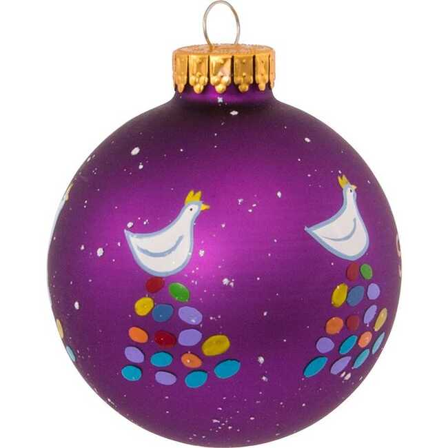 65MM Glass 12 Days Of Christmas Ball Ornaments, 12-Piece Boxed Set - Ornaments - 3