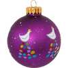 65MM Glass 12 Days Of Christmas Ball Ornaments, 12-Piece Boxed Set - Ornaments - 3