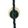 66-Foot UL 100-Light Warm White LED Faceted C9 Green Wire String Lights - Other Accents - 5