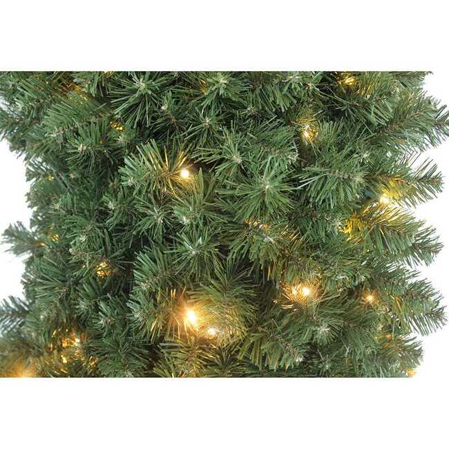 60-Inch Pre-Lit Commercial Wreath - Wreaths - 2