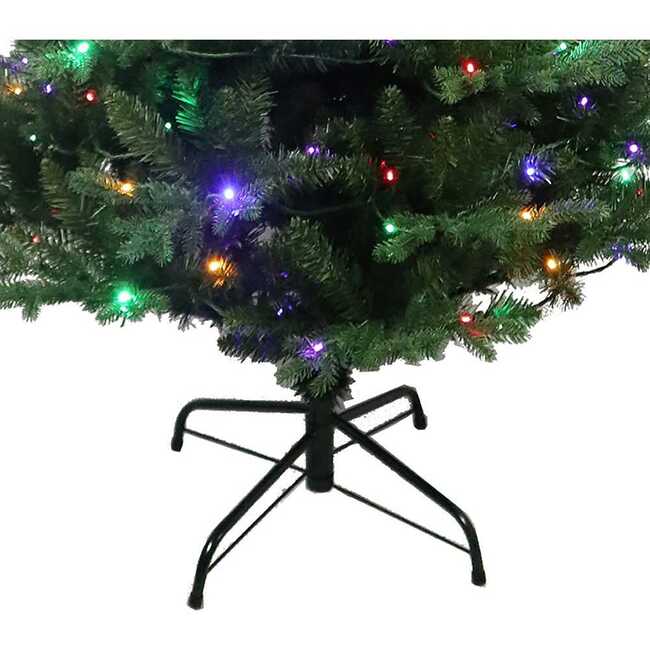 6-Foot Pre-Lit Multi-Colored LED Jackson Pine Tree - Other Accents - 4