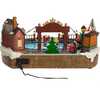 6.5-Inch LED Musical Ice Hockey Rink Table Piece - Other Accents - 4