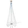 6 Foot Pre-Lit RGB LED Collapsible Decorated Tree - Other Accents - 2