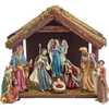 6.25-Inch Nativity Set with 11-Inch Stable, 8 Piece Set - Other Accents - 1 - thumbnail