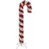 5-Foot Pre-Lit Red and White LED Tinsel Candy Cane - Other Accents - 1 - thumbnail