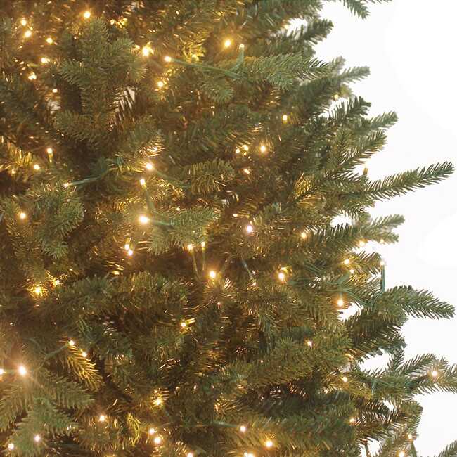 5-Foot Pre-Lit Warm White LED Noble Fir Tree - Other Accents - 2