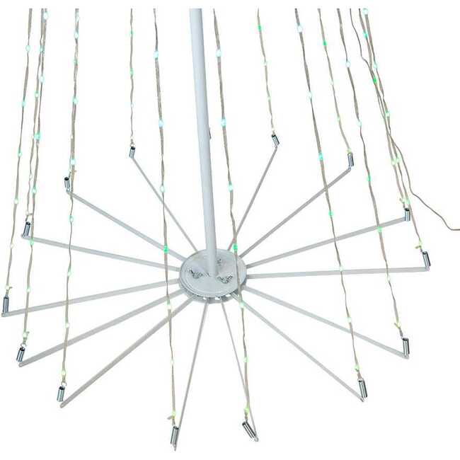 6 Foot Pre-Lit RGB LED Collapsible Decorated Tree - Other Accents - 5