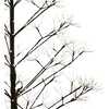 5-Foot Pre-Lit Warm White LED Silhouette Fairy Tree - Other Accents - 2