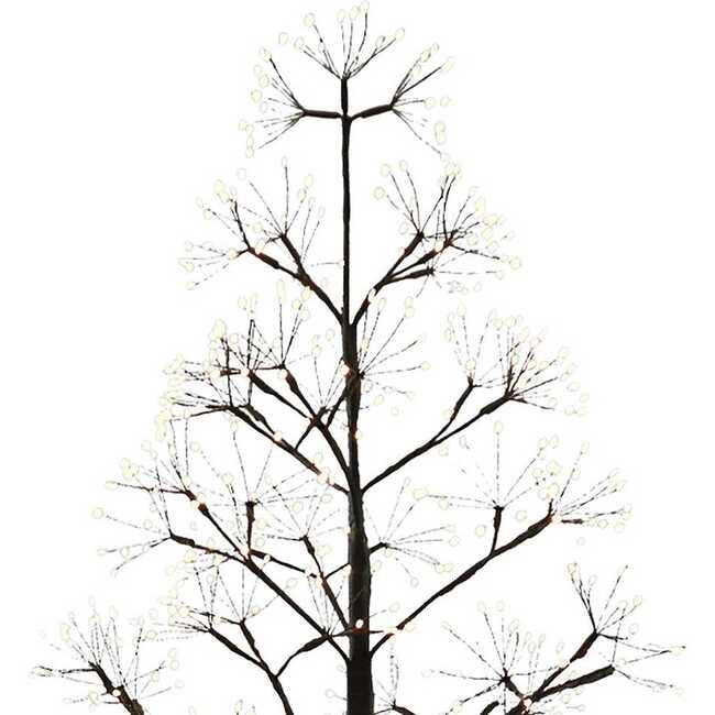 5-Foot Pre-Lit Warm White LED Silhouette Fairy Tree - Other Accents - 3