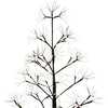 5-Foot Pre-Lit Warm White LED Silhouette Fairy Tree - Other Accents - 3