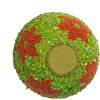 5-Inch Decorative Egg Container with Beads and Sequins - Other Accents - 5