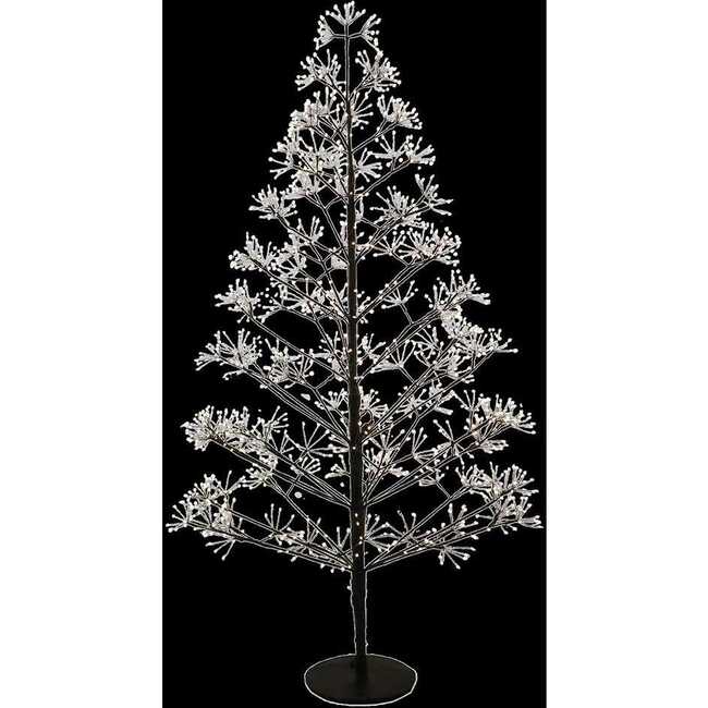 5-Foot Pre-Lit Warm White LED Silhouette Fairy Tree - Other Accents - 5