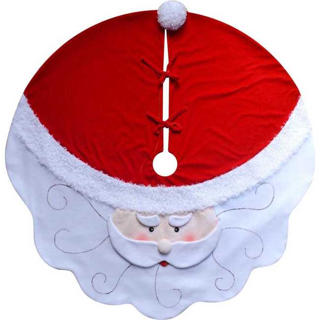 52-Inch Santa Tree Skirt - Tree Skirts - 4