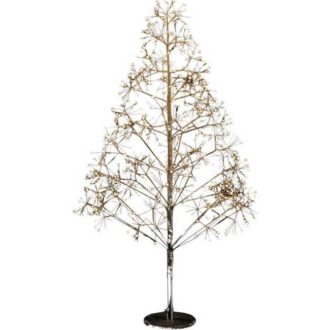 4-Foot Pre-Lit Warm White LED Silhouette Fairy Tree