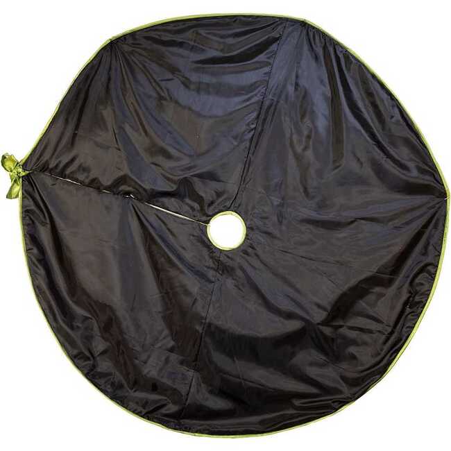 52-Inch Black and White Checkered Treeskirt - Tree Skirts - 3