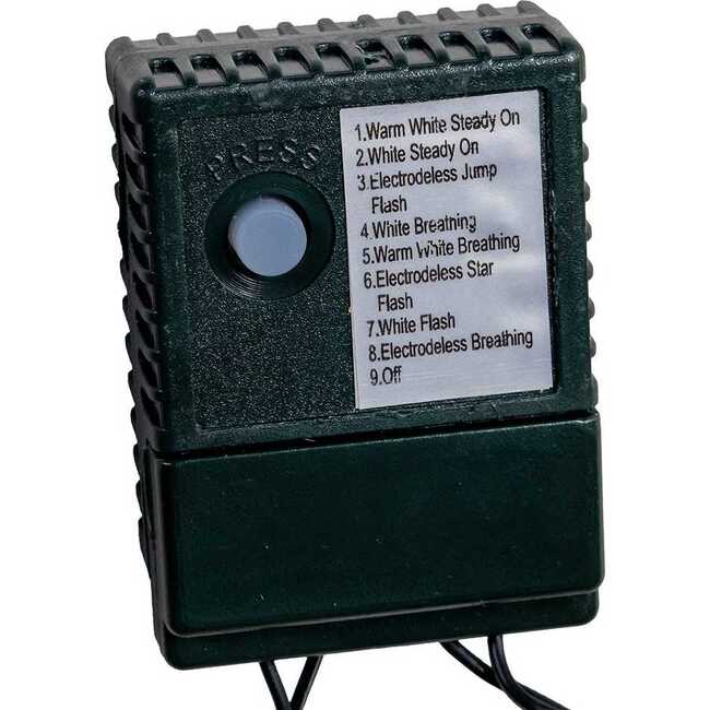 49.2-Foot 600-Light Dual Color 5MM LED Multifunction Rice Lights with Green Wire - Other Accents - 3