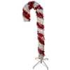 4-Foot Pre-Lit Red and White LED Tinsel Candy Cane - Other Accents - 3