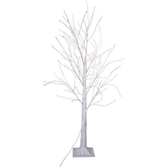 4-Foot Winter white Twig Tree with 500 Warm White Lights - Other Accents - 4