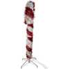4-Foot Pre-Lit Red and White LED Tinsel Candy Cane - Other Accents - 4