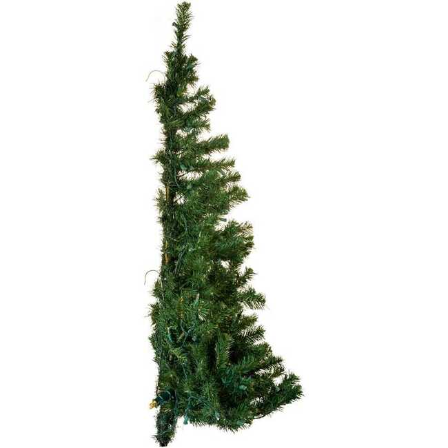 48-Inch Pre-Lit Norway Pine Wall Tree - Other Accents - 5