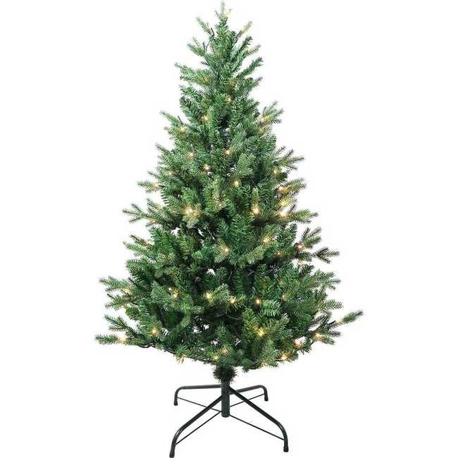 4.5-Foot Warm White LED Jackson Pine Tree
