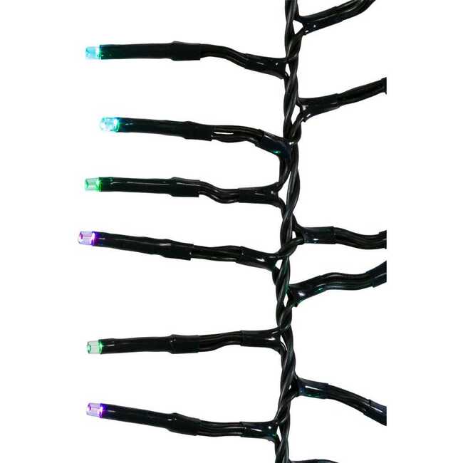 480-Light 15.7-Foot RGB Twinkle LED Connectable Cluster Garland - Other Accents - 3