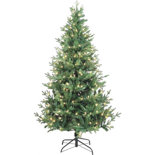 6-Foot Pre-Lit Clear Incandescent Jackson Pine Tree - Other Accents - 3