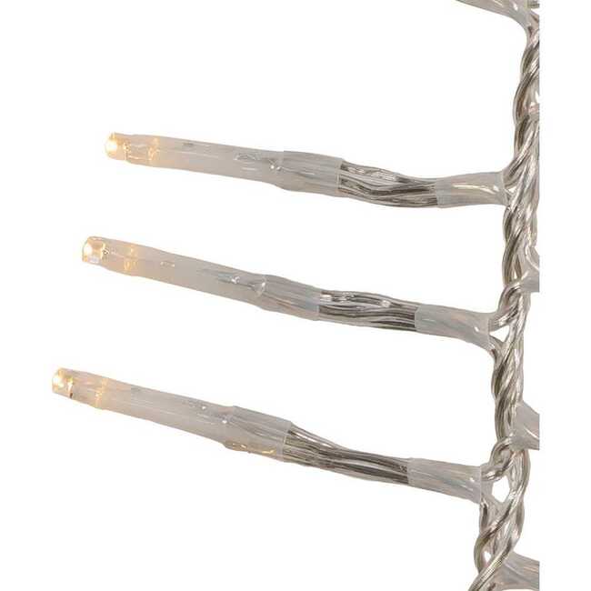 480-Light 15.7-Foot Warm White LED Connectable Cluster Garland - Other Accents - 3