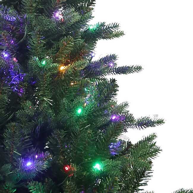 4.5-Foot Pre-Lit Multi-Colored LED Jackson Pine Tree - Other Accents - 2