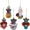 4.5-5-Inch Noble Gems Glass Alice Characters Ornaments - Ornaments - 2
