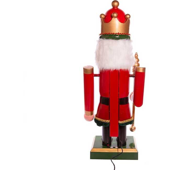 43-Inch Lighted Musical Collapsible Nutcracker - Nutcrackers - 4