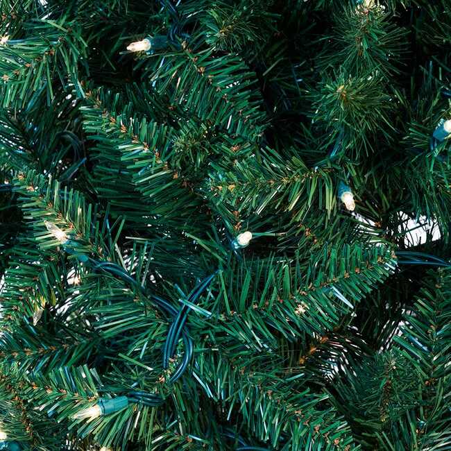 4.5-Foot Pre-Lit Green Pine Tree - Other Accents - 3