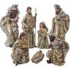 3-13-Inch Resin Nativity Table Piece, 7 Piece Set - Other Accents - 1 - thumbnail