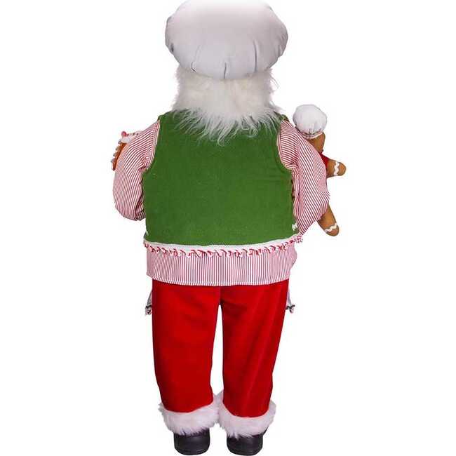 40-Inch Christmas Chef Santa with Gingerbread - Other Accents - 5